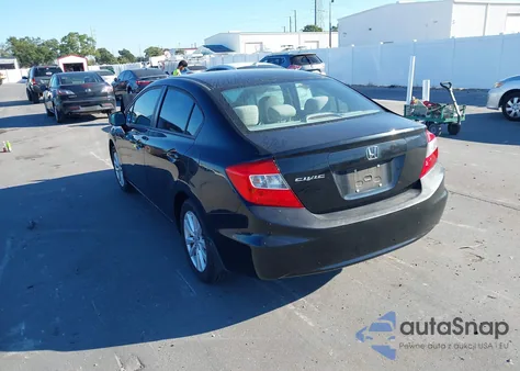 2012 Honda Civic Ex из США, поврежденный, VIN 19XFB2F88CE021557